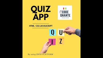 Multiple Choice Quiz using HTML,CSS and JavaScript on ZNYR platform