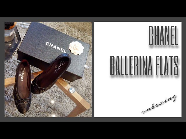 Unboxing Chanel 🎀 Ballet Lace Authentic Flats 