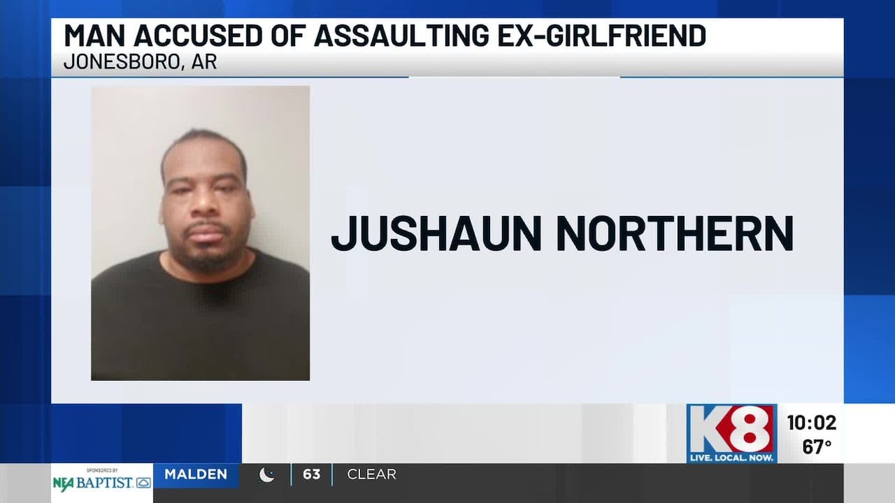 Man accused of assaulting ex-girlfriend after breaking into home - YouTube