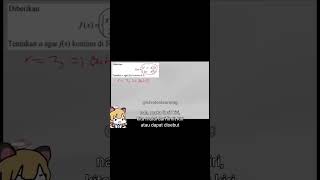 Limit dan Kekontinuan (Kalkulus 1) . . . . . #bluearchive #utbk #matematika #limit   #snbt #momoi