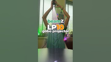 Is it a bird? Is it a plane? The beamZ LP10 Gobo Projector!