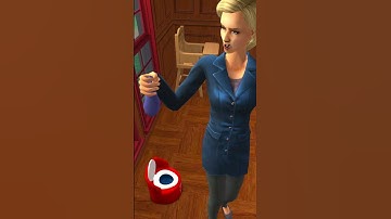 Cleaning the Potty Chair 🚽 The Sims 2 #shorts #gaming #thesims4 #thesims2