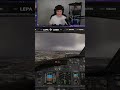 Landung mit Expertenblick: Vertrauen im Cockpit! #shorts