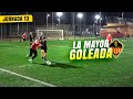  la mayor goleada  liga ftbol j13 crazy crew fc