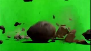 Falling stones // Green Screen Animation