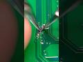 ASUS Zenbook Broken PCB Trace Fix 🔥 | Copper Wire Repair + UV Mask #asus #repair #electronics