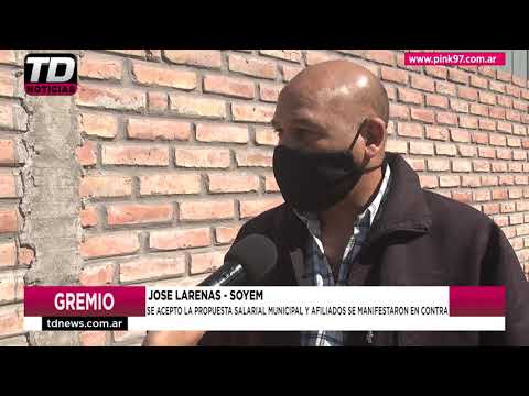 JOSE LARENAS   SE ACEPTO LA PROPUESTA SALARIAL MUNICIPAL Y AFILIADOS SE MANIFESTARON EN CONTRA 16 10