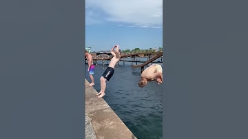 INSANE DOUBLE BACKFLIP WAVE! 🔥 How Many Flips?!