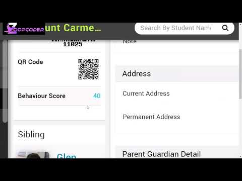QR Code Attendance System for Schools | Efficient School Management System by Zoopcoder