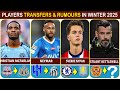 🔥NEW CONFIRMED PLAYERS TRANSFERS &amp; RUMOURS IN WINTER 2025🔥Ferguson,Nypan,Neymar,Veiga