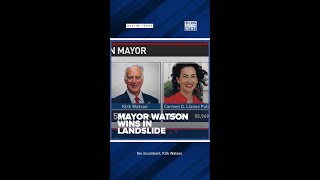 Austinites vote to elect next mayor Watson leads in a landslide