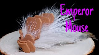 Fly tying EMPEROR MOUSE by Jorge G. Huertes