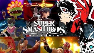 Super Smash Bros Ultimate - All Fighter Pass 1 DLC Characters Final Smashes!