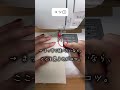 縫い目をキレイに仕上げるための３つのコツ #sewingvlog #ハンドメイド #子ども服
