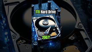 1TB HDD Pehli Baar Kab Aayi? 💽 2007 Ka Tech Breakthrough! #shorts