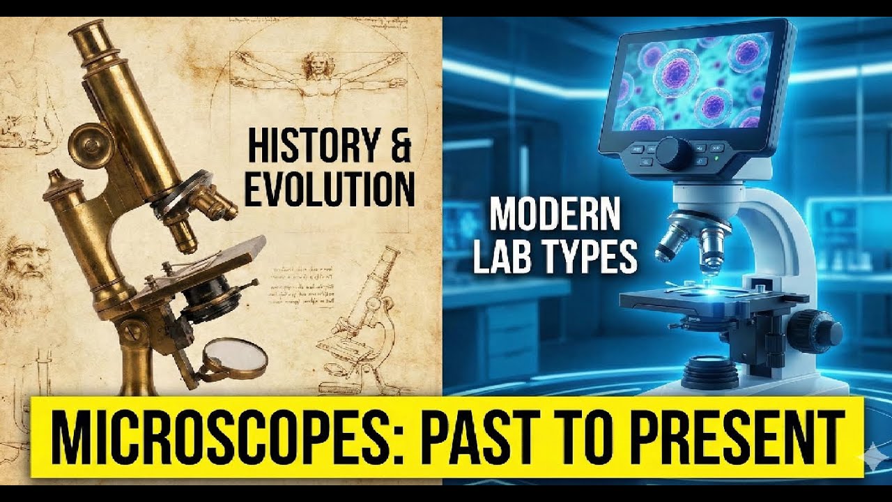 Guide to the Microscope: History, Evolution, and Types