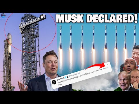 Elon Musk just Declared ''SpaceX launch every 2 days'' in Florida! Never happened before...