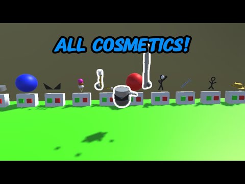 How To Get All Cosmetics in Blob Parkour!!