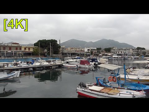 Nea Makri Beach in Greece - winter walking tour (Dec 2020)