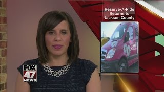 Ride service program returning, expanding in Jackson County