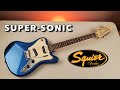 What's Super about the Squier Paranormal Super-Sonic Blue Sparkle? - Deep Dive Review