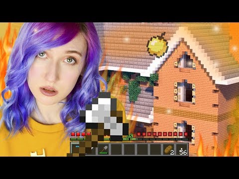 მარსელინი ცდილობს  მარტო გადარჩეს  Minecraft -ში (⊙_⊙)