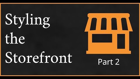 Ecwid V3.0 Storefront Part 2