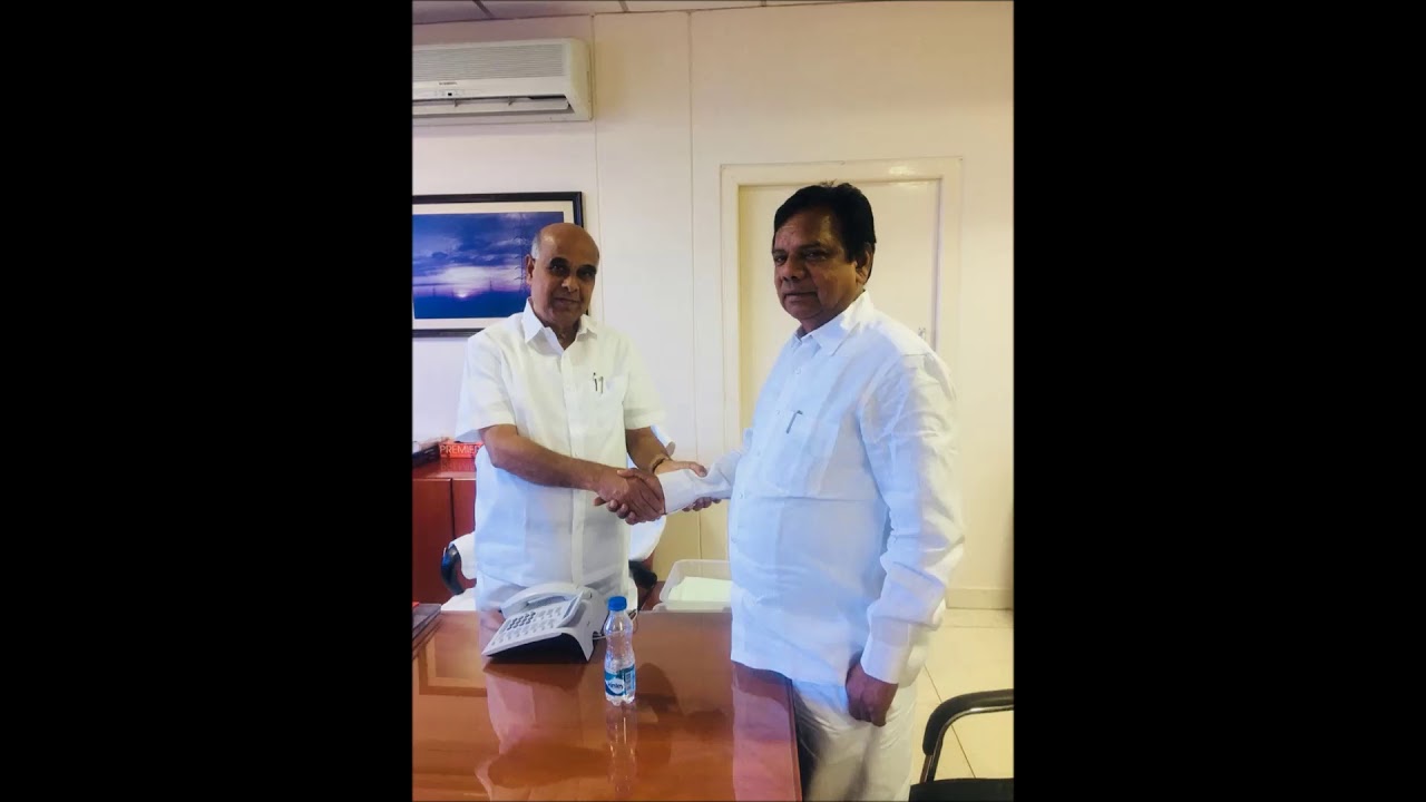 Telangana State Finance Commission Rajesham Goud Meeting with Transco CMD Prabhakar Rao at Hyderabad