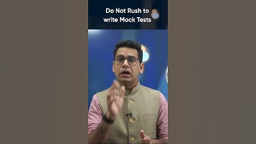 How Many Mock Tests | When to Start Taking Mocks for JEE Main 2021 | Mathongo | Anup Sir #shorts