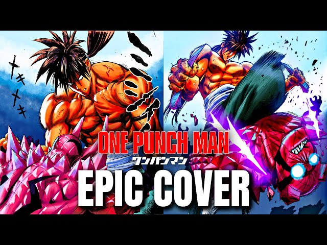 One Punch Man OST RAPID SPEED Suiryu's Theme Epic Rock Cover class=