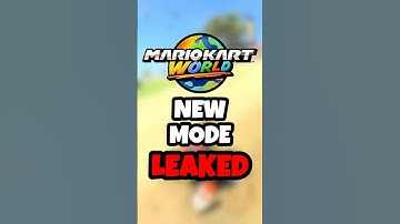 A New Mario Kart World Mode Just LEAKED???
