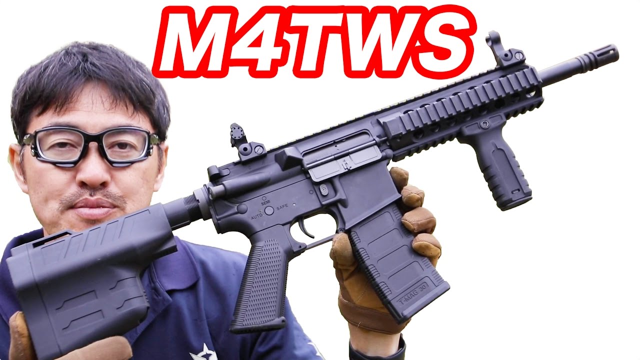 KingArms M4 TWS 扱いやすいM4電動ガン マック堺のエアガンレビュー
