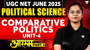 Comparative Politics Through MCQs Part-3 | UGC NET Political Science June 2025 🎯 | By Poorti Ma
