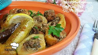 ** Dolma de légumes variés farcis à la viande hachée, à l'iraqienne plat facile et délicieux