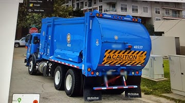 Houston TX trash trucks on google maps pt 3