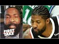 Kendrick Perkins calls out Paul George & the Clippers after their 51-point loss vs. Mavs |First Take