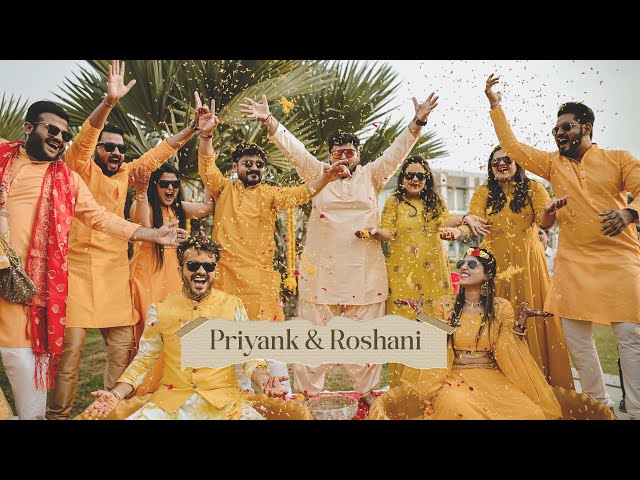 BEST WEDDING FILM 2022 I PRIYANK x ROSHANI I PAPAJI PHOTOGRAPHY class=