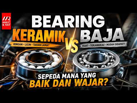 Bearing Keramik vs Bearing Baja Mana yang baik dan wajar