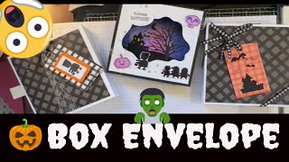 Envelope Box for 6x 6 HALLOWEEN Box Card!