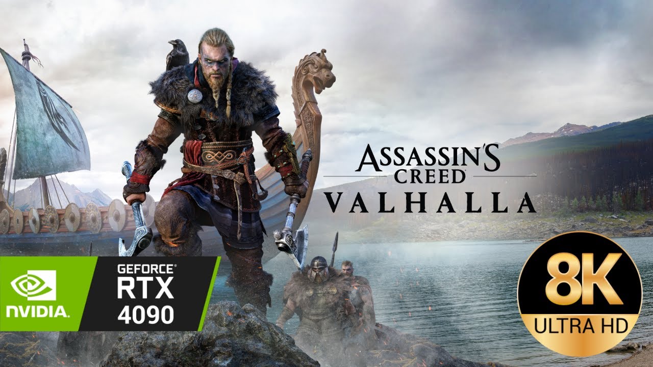 [8K-60FPS] | Assassins Creed Valhalla | Ultra Graphic Gameplay | RTX 4090