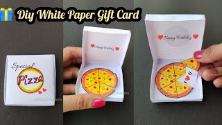 Easy White Paper birthday Gift idea/ Diy birthday gift ideas/ Diy gift card ideas/ Easy gift ideas