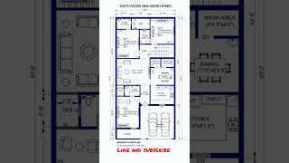 30'x60' South facing house 🏠/3Bhk 🏠/Ground floor plan with car parking#shorts #civilengineer#2dplan