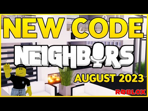 NEW* ALL WORKING CODES FOR NEIGHBORS IN 2023! ROBLOX NEIGHBORS CODES 