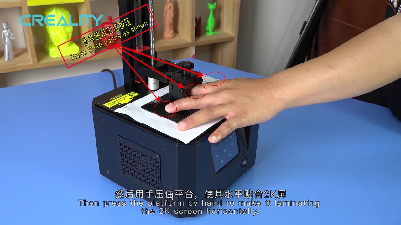 LD 002R Leveling and Printing Tutotial - YouTube