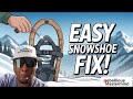 FIXING Broken Snowshoes with THIS Simple Trick! ❄️🔧 (DIY)