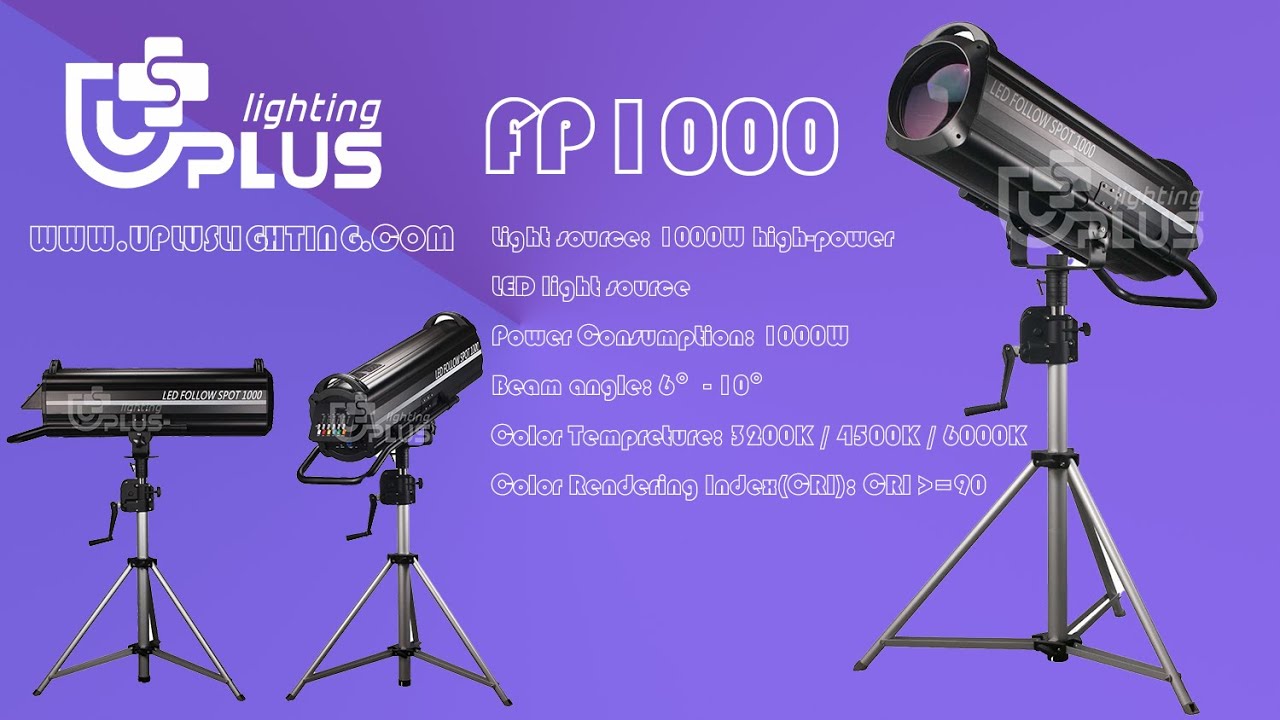 Super bright 1000W led follow spot light - Uplus Lighting Super bright 1000W led follow spot light - Uplus Lighting