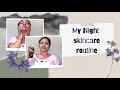 My night skincare routine  skincare  divya dhyani