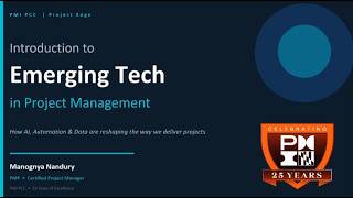 Project Edge | Introduction to Emerging Tech in Project management #pmipcc