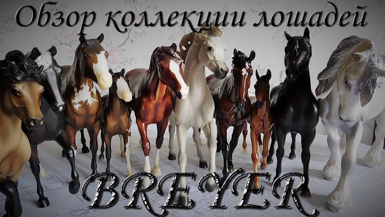 Компания коне. Обзор лошади. Breyer collection Tour.