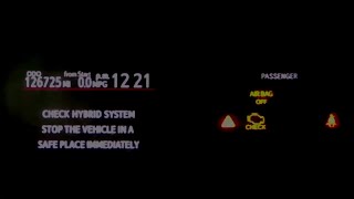 Prius C Check Hybrid System Check Engine Light & Q & A | 156
